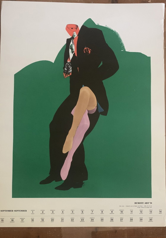 Image 1 of 16 Lithos von 1970-71-72 aus dem berühmten Dumont Art kalender