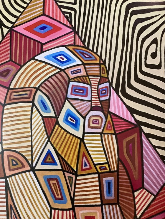 Image 1 of Don Kosta, kunstprint in beperkte oplage op 200 grams papier - Sphinx