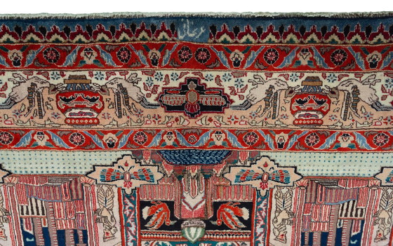 Image 1 of Tapis persan original noué à la main Kashmar Fein Paradise Design 390 X 293 cm Top Condition