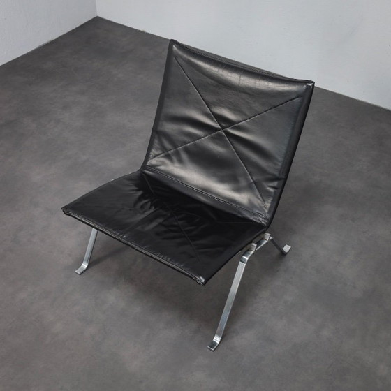 Image 1 of Rare First Edition Pair of PK22 Chairs by Poul Kjærholm for E. Kold Christensen, Denmark, 1958