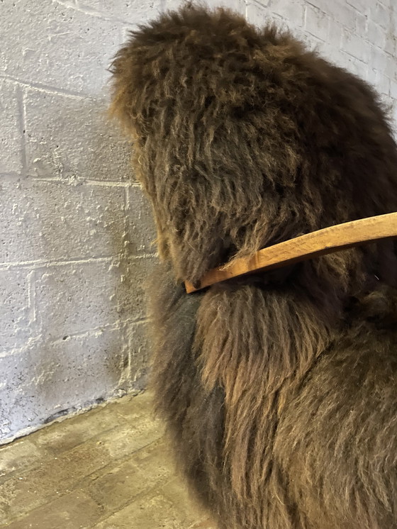 Image 1 of Cocktail lounge upholstered in Icelandic sheepskin