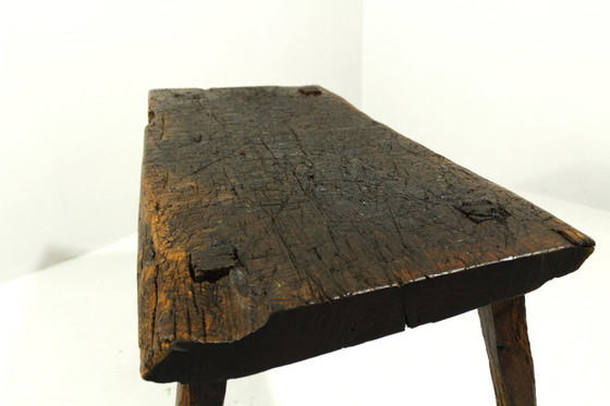 Image 1 of Mesa de trabajo primitiva del siglo XIX