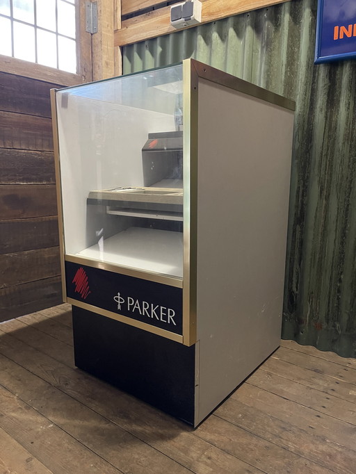 Espositore per penne Parker, espositore per orologi retrò vintage