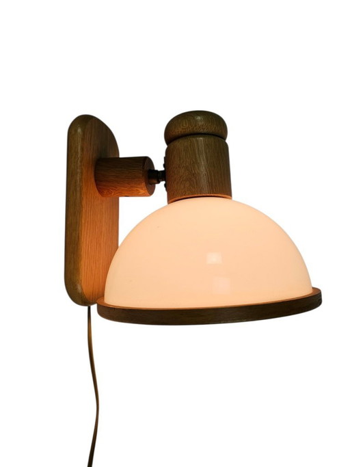 Steinhauer - lampada da parete - legno - acrilico - Olanda - anni '70