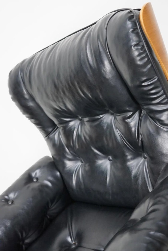 Image 1 of Vintage Fauteuil / Lounge Chair van Martin Stoll voor Giroflex, Duitsland Jaren 60