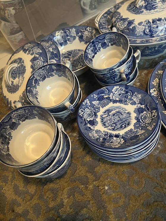 Vintage English Scenery Crockery - Enoch Woods – Enoch Wood & Sons, Porcelain (photo 10 of 15)