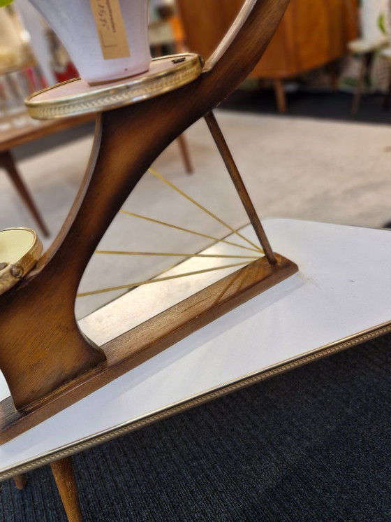 Image 1 of Vintage Plant Stand 50s/60s Pastel