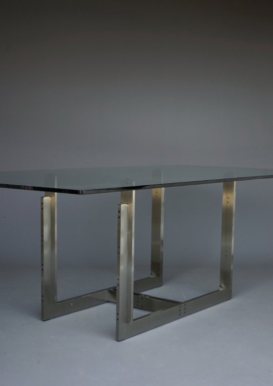 Image 1 of Sarpi Dining Table by Carlo Scarpa for Simon Gavina,1970s