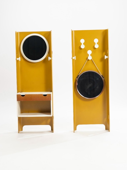 Pair of coat racks by Carlo De Carli for Fiarm, Italy, 1960s