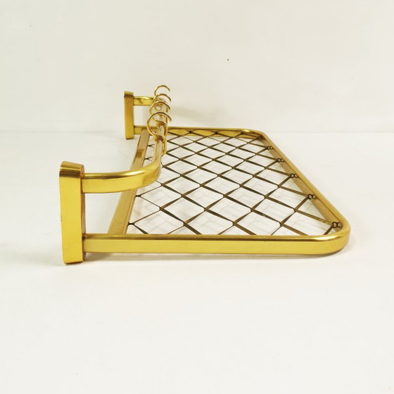 Appendiabiti da parete Art Déco, anni '60 – Alluminio (photo 6 of 14)