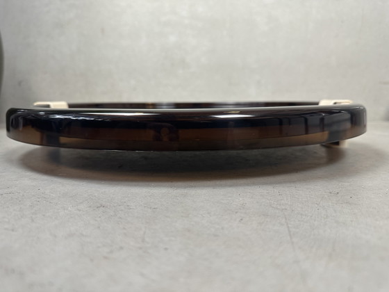 Image 1 of Specchio inclinabile vintage - lucite fumé