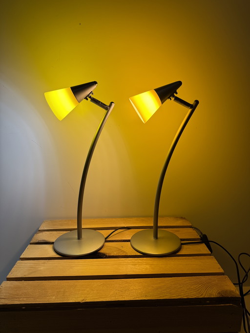 2x Happy Light Table Lamp