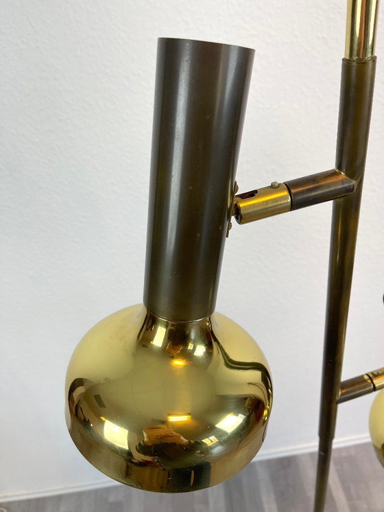 Image 1 of Sölken floor lamp, light, brass, copper, vintage