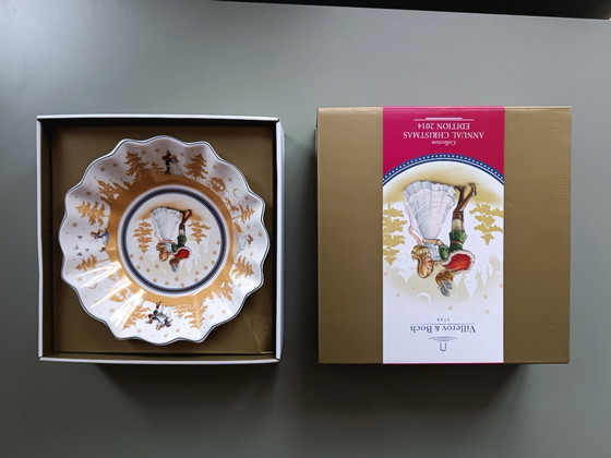Image 1 of plato de coleccionista Villeroy & Boch, edición Annual Christmas Edition 2014