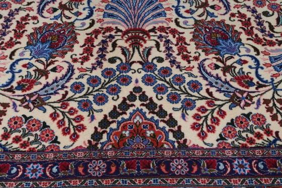 Image 1 of Persian carpet Yazd Sherkat 4.15 x 3.02 Oriental carpet fine No. 70