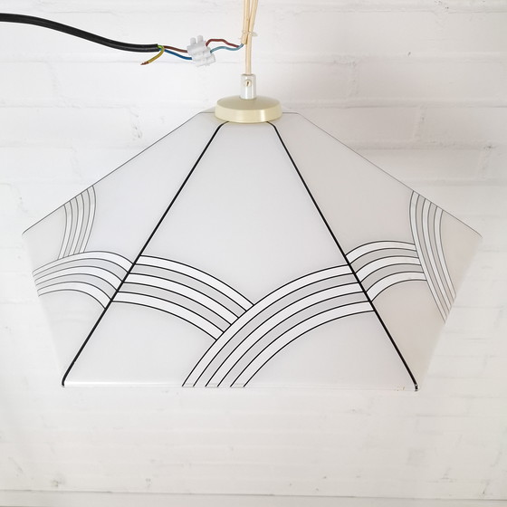 Image 1 of Lampada a sospensione vintage anni '70 in acrilico con cappello da strega