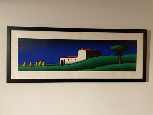 Zeefdruk Toni Stefanoni, “Cinque Pagliai”