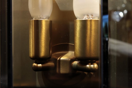 Image 1 of Holtkötter – wall lamp – brass – double light point