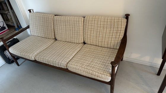 Image 1 of Skandinavisches 3-Sitzer-Sofa aus den 1960er Jahren