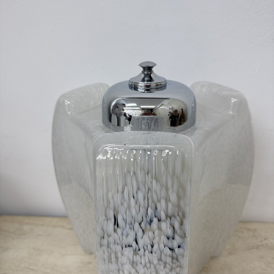 Image 1 of Lampadaire en verre italien de style Mid Century Carlo Nason pour Mazzega, années 1970