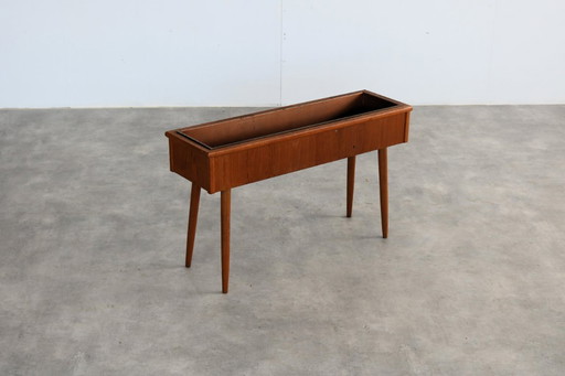 Vintage teak Swedish planter
