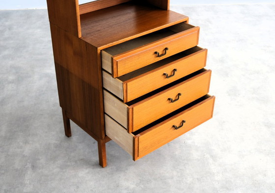 Image 1 of vintage boekenkast | wandkast | teak | Zweeds