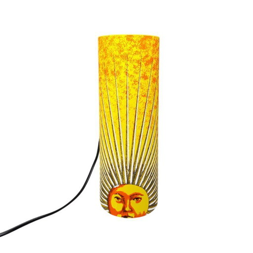 1990 Magnifique lampe de table "Sun" de Piero Fornasetti pour Antonangeli