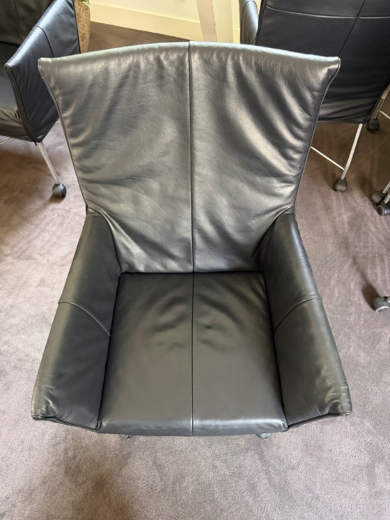 Image 1 of Montis Chaplin black dining chair 16 pieces