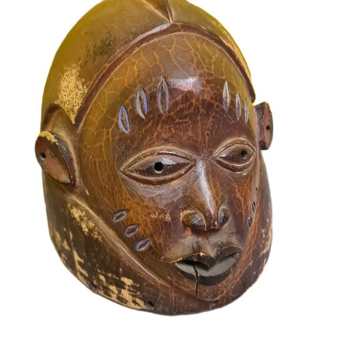 Masque articulé Yoruba Afrique