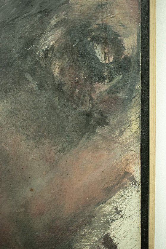 Image 1 of Portrait abstrait des années 1960