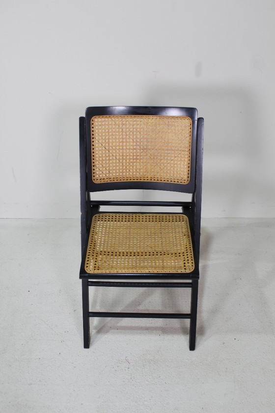 Image 1 of Retro-Gurtband-Klappstuhl