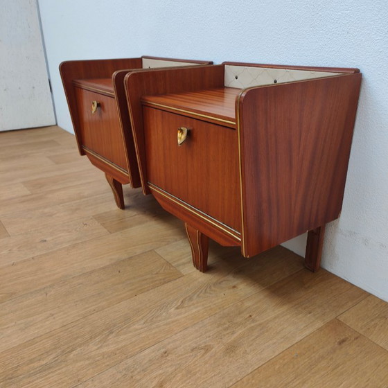 Image 1 of Vintage Nightstands, Side Tables, Small Side Tables Set