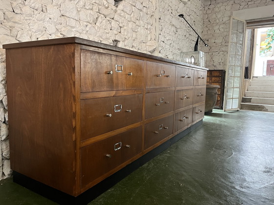 Image 1 of Large workshop cabinet with drawers