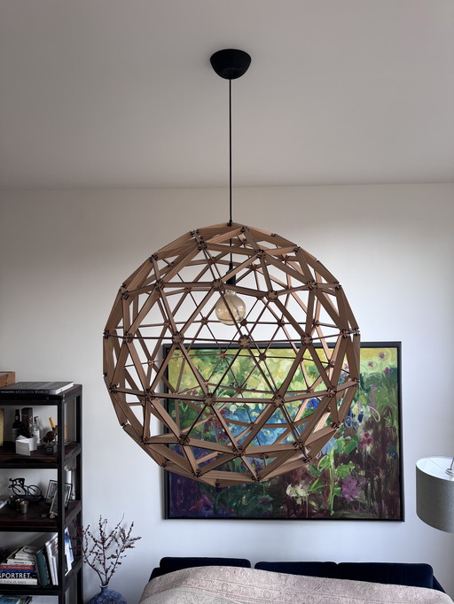 Grote Houten Hanglamp