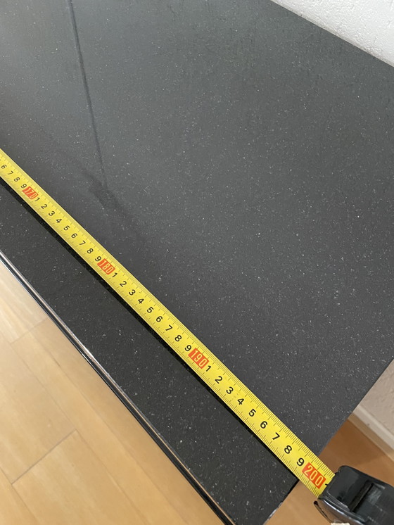 Image 1 of Dressoir zwart granieten blad
