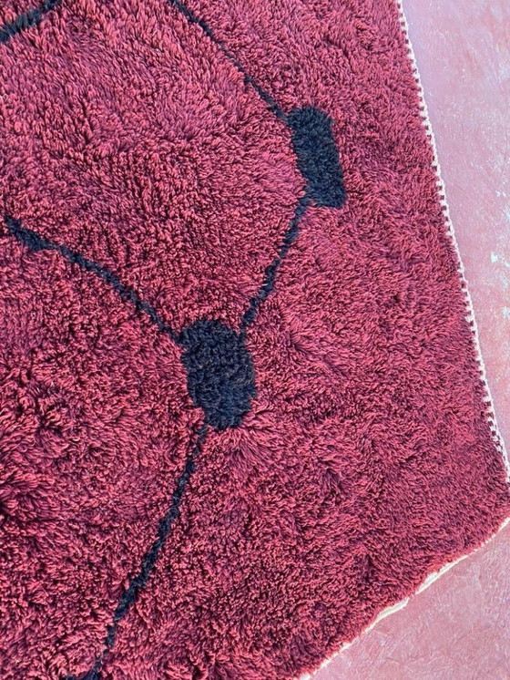 Image 1 of Tapis marocain artesanal en laine 250cmx200cm