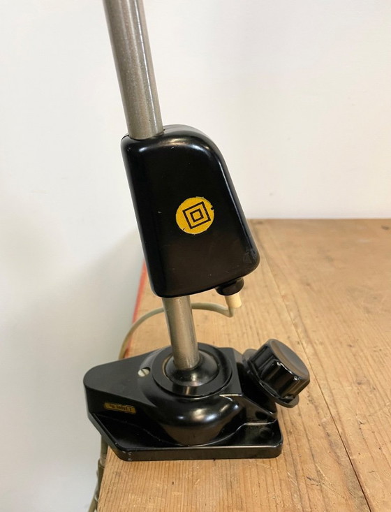 Image 1 of Lampada da tavolo industriale da officina tedesca di Reif Dresden, anni '50