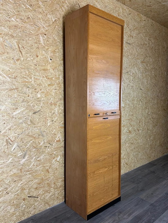 Image 1 of 50s 60s roller shutter cabinet Office cabinet Filing cabinet Mid - Century Dobergo