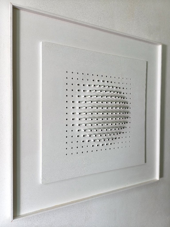 Zero Art Wandrelief, Abstraktes Kunstwerk – Bildhauerei, Mdf, Wood (photo 4 of 12)