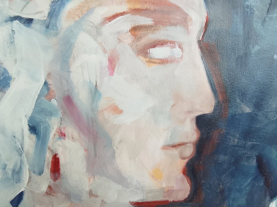 Image 1 of Acrylverfschilderij #zenoterra 40x90cm