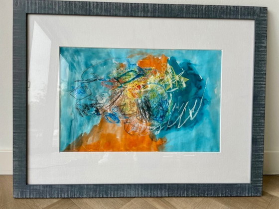 Image 1 of Heidi Feijen – ‘Ben’, gemengde techniek portret (59x76cm)