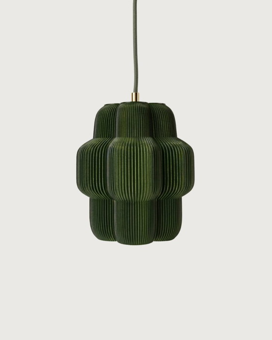 Image 1 of Petulia S "Olivine" ByLucop - Organic Sculptural Pendant Lamp - Artisan 3D Printed Design
