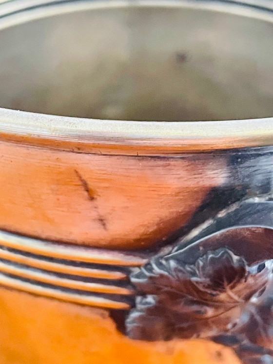 Image 1 of Art Deco Silver Plated Champagne Bucket by Argit, 1920s
