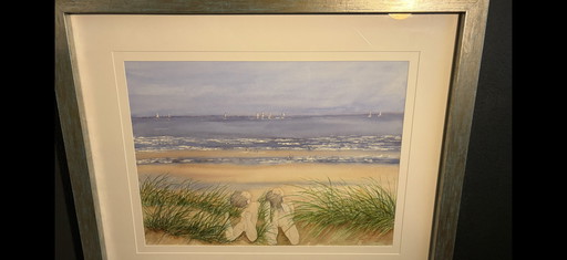 Mooi groot aquarel di Ingrid Geudens