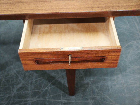 Image 1 of Bureau de Direction Moderne en Teck, Danemark, J. Svenstrup pour A.P. Møbler, 1960s
