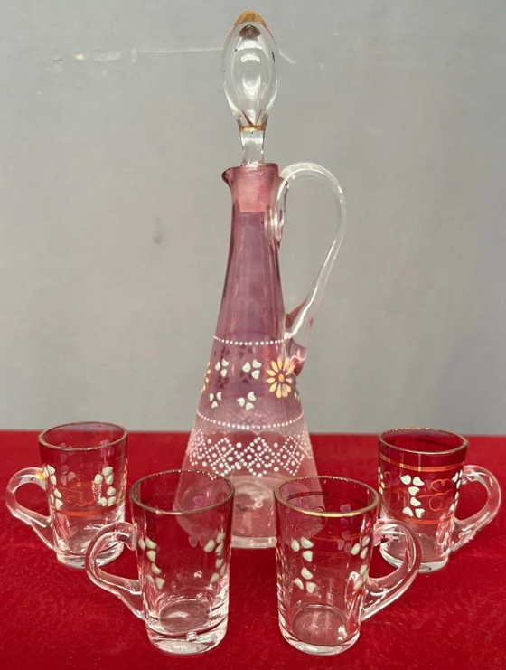Likeurset. Saint-Louis glas. – Glazen & Karaffen, Crystal (photo 3 of 5)