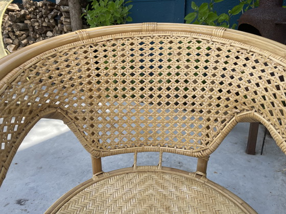 Image 1 of Vintage webbing chair - Boho style