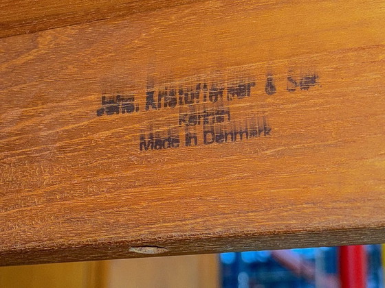 Image 1 of 1980s dining table, Johs. Kristoffersen & Søn, Vintage