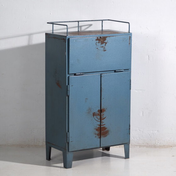 Armadietto da officina vintage in metallo (c.1950) #2 – Iron, Industrieel (photo 5 of 40)