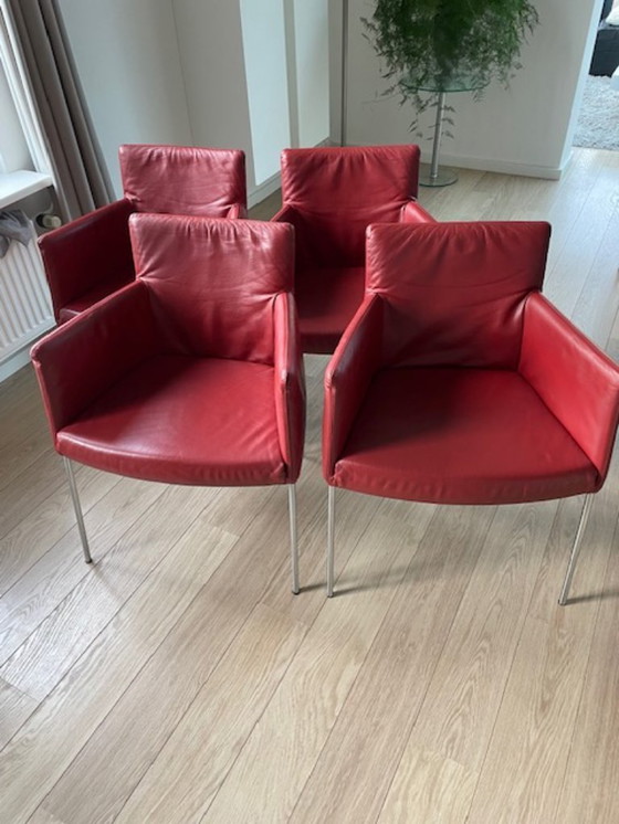 Image 1 of ETICHETTA Gerard vd Berg DESIGN 4 sedie da pranzo